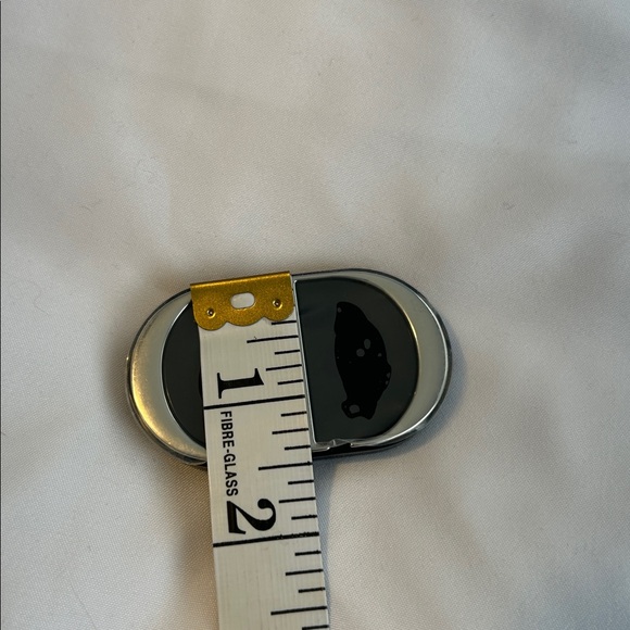 ✨ Christian Dior “CD” Logo Phone Ring Mirror - Silver & Black NEW in Box - Picture 8 of 8